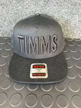 Load image into Gallery viewer, Hat - Timms Puff Snapback - Black on black
